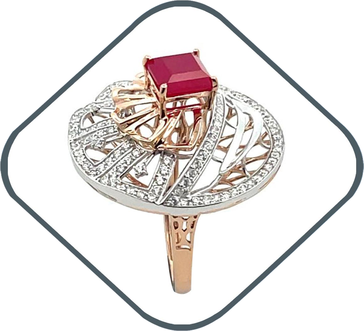Design 128 — Cocktail Rings